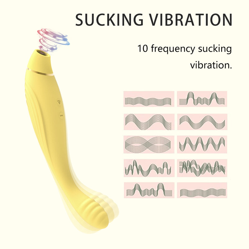 Succionador de clítoris para mujer y adultos, Juguetes sexuales con vibrador para el punto G, estimulador de pezón, consolador, masajeador Vaginal, masturbador, 18