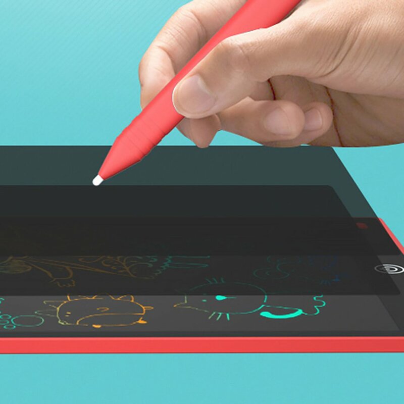 Tavoletta per scrittura LCD 8.5 pollici disegno digitale rilievo elettronico per scrittura a mano messaggio scheda grafica lavagna per bambini regali per bambini