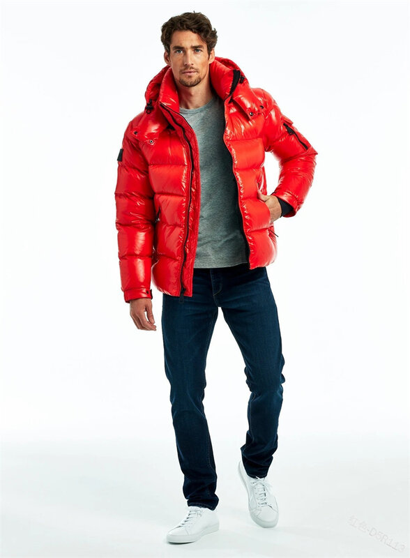 Manteau d'hiver pour homme, parka, grande taille, à capuche, style décontracté, résistant à l'eau et au vent, haute qualité, collection 2022