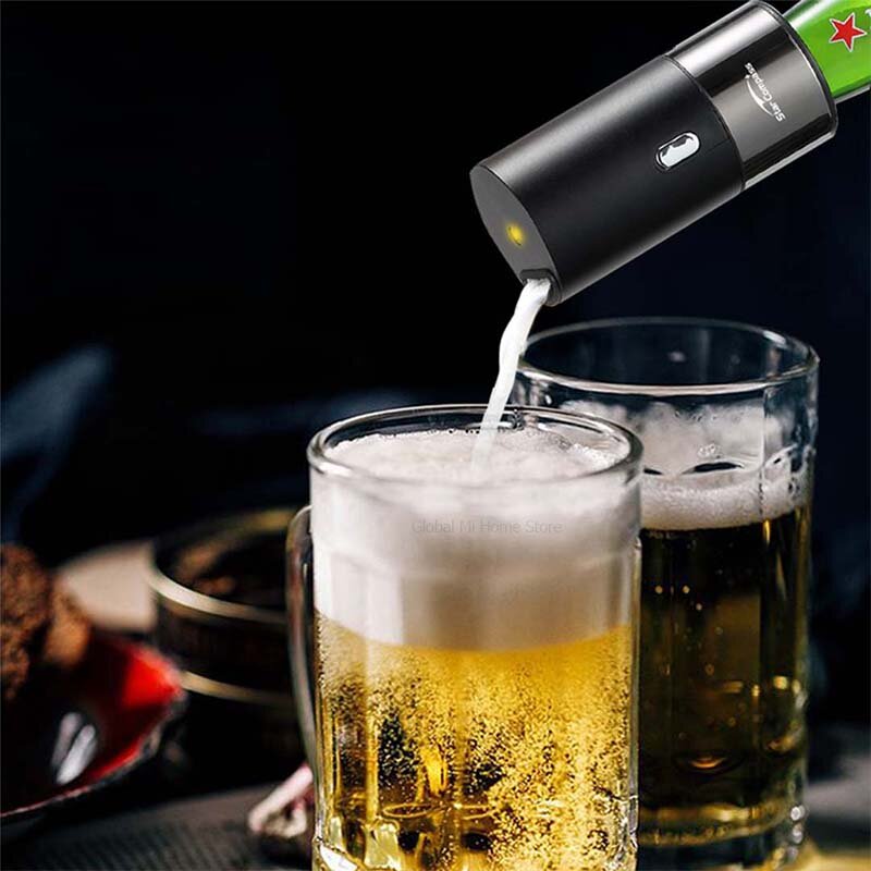 Xiomi STARCOMPASS Portable Beer Cooler Beer Foam Machine Use With Special Purpose For Bottled and Canned Beers Cabinet