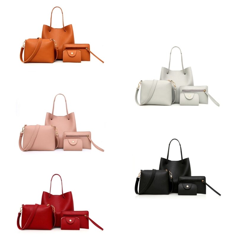 CPDD – ensemble de sacs à main pour femmes, sac à bandoulière, fourre-tout, sacoche, 4 pièces