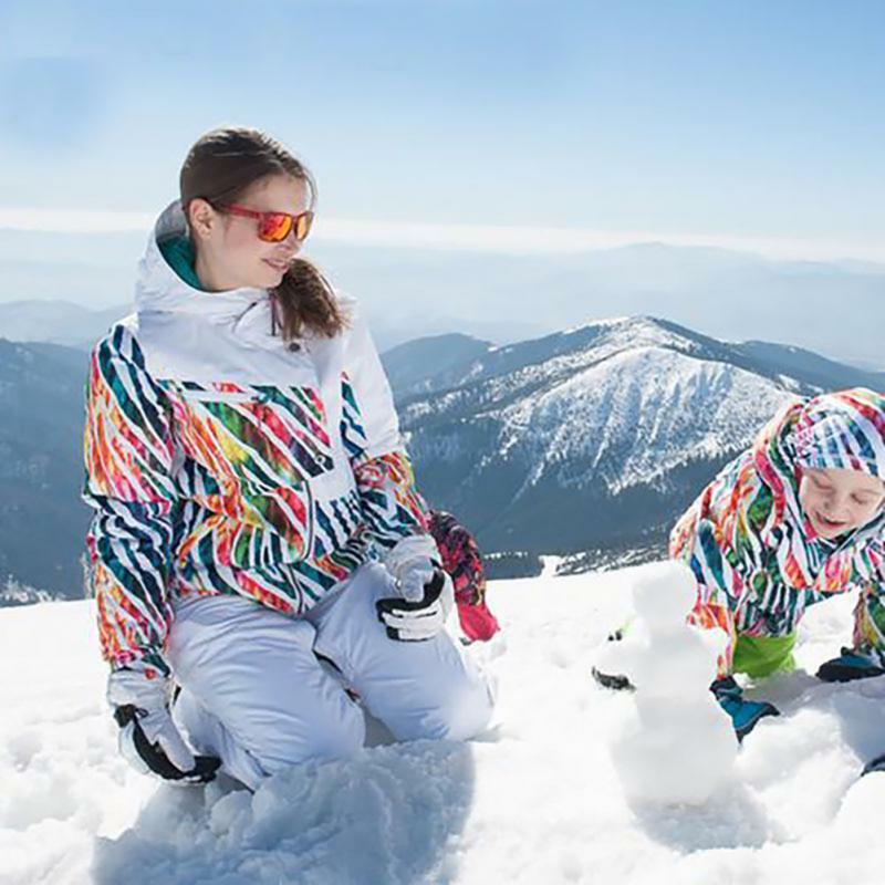 Nuovi Mini pattini da sci per neve le lame da neve Skiboard corte attacchi regolabili di alta qualità scarpe da sci portatili tavola da neve