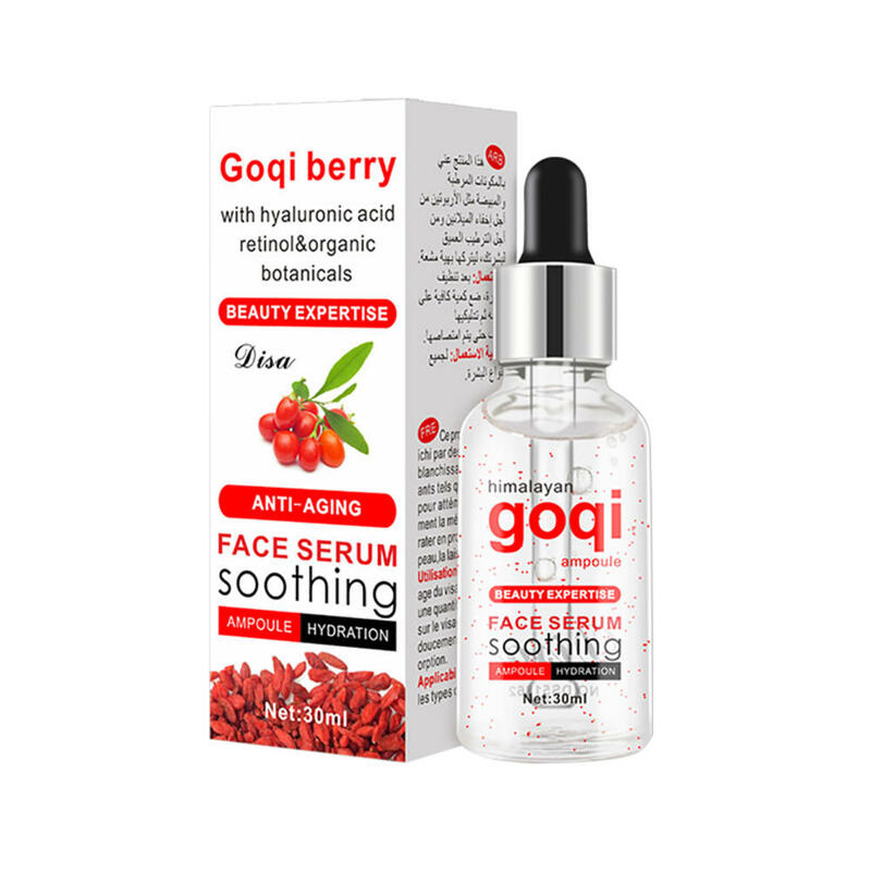 Goji Berry Facial Cream Hyaluronic Acid Essence Moisturizing Acnes Remover Anti-wrinkles Ageless Skin Care Removes Spots