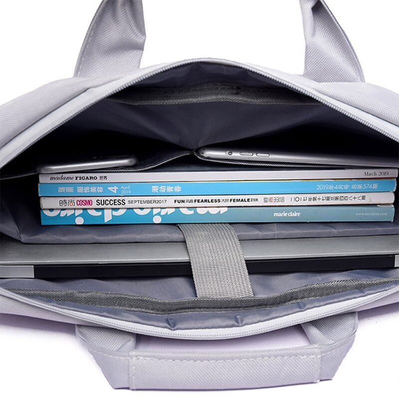 Porte-documents de 15,6 pouces pour hommes et femmes, sac d'affaires de bureau Portable, nouveau style