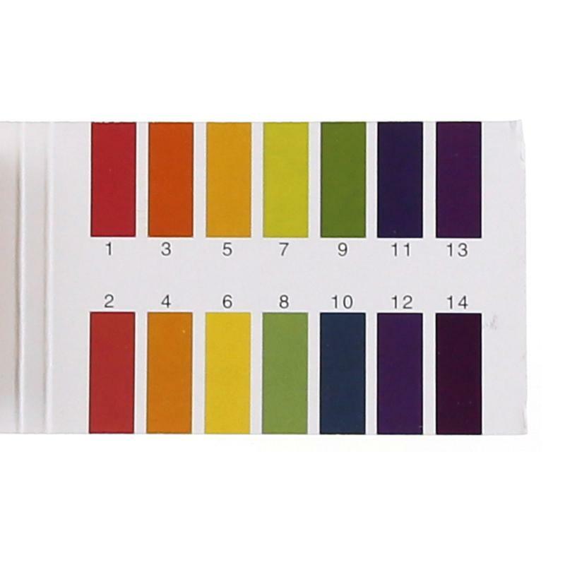 80 pH 1-14 Универсальный Полный спектр лакмусовая тестовые бумажные полоски лабораторные инструменты Новый МО