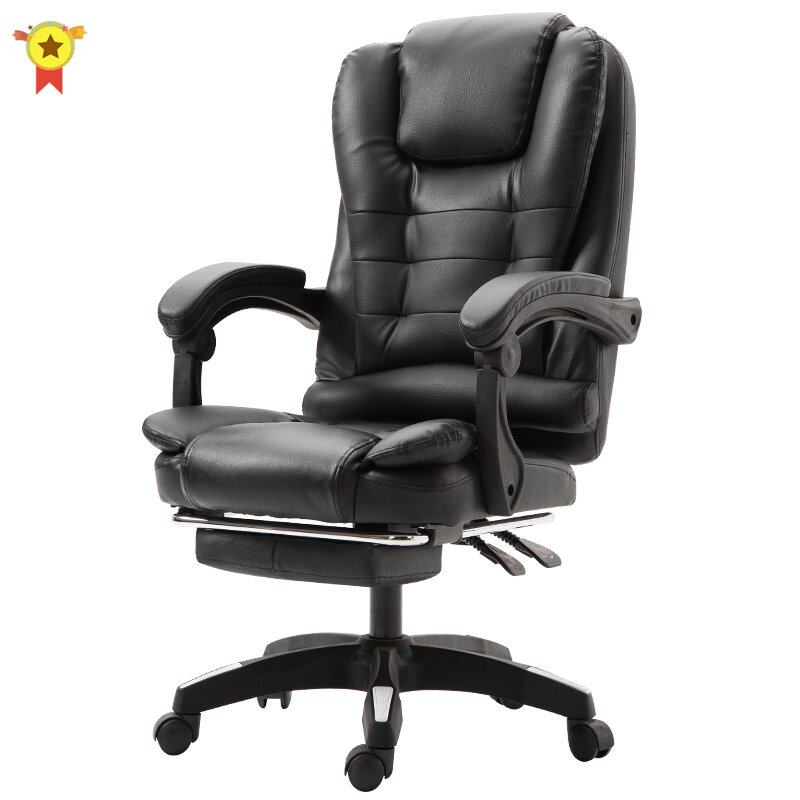 Special offer office chair computer boss chair ergonomic chair with footrest Household Armchair Ergonomic and Swivel Function