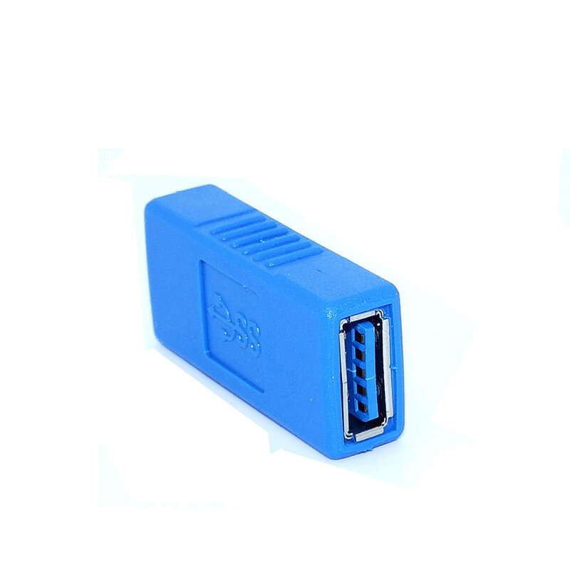 Adaptateur Double tête de Conversion USB 3.0 vers USB femelle, emballage complet