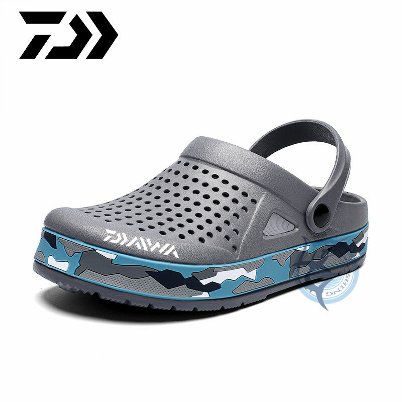 DAIWA – sandales de pêche pour hommes, chaussures de plage respirantes, antidérapantes, résistantes à l'usure, de haute qualité, pour Sports de plein air, été