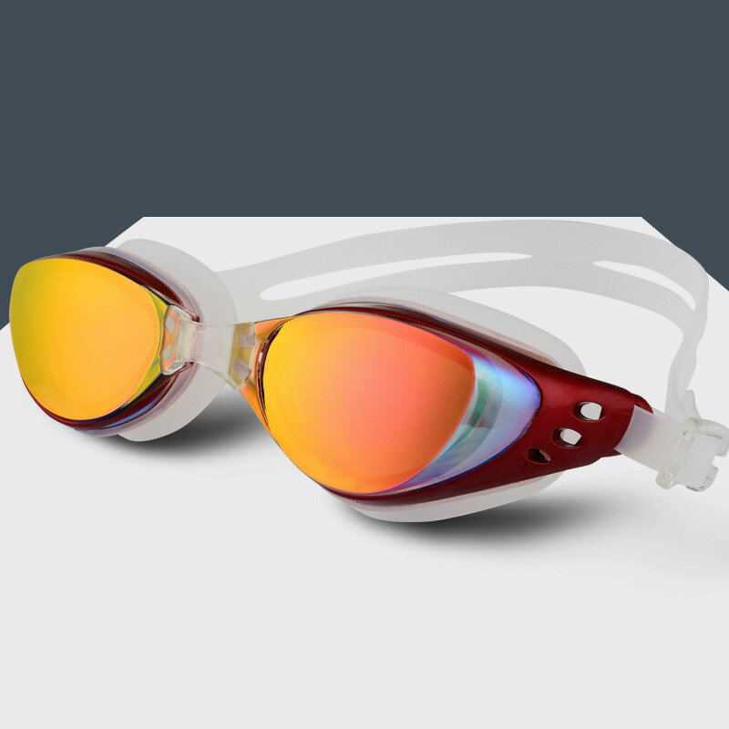 Lunettes de natation anti-buée imperméables en silicone pour hommes et femmes, lunettes de myopie professionnelles, lunettes de piscine biotechnologiques, lunettes de natation pour adultes