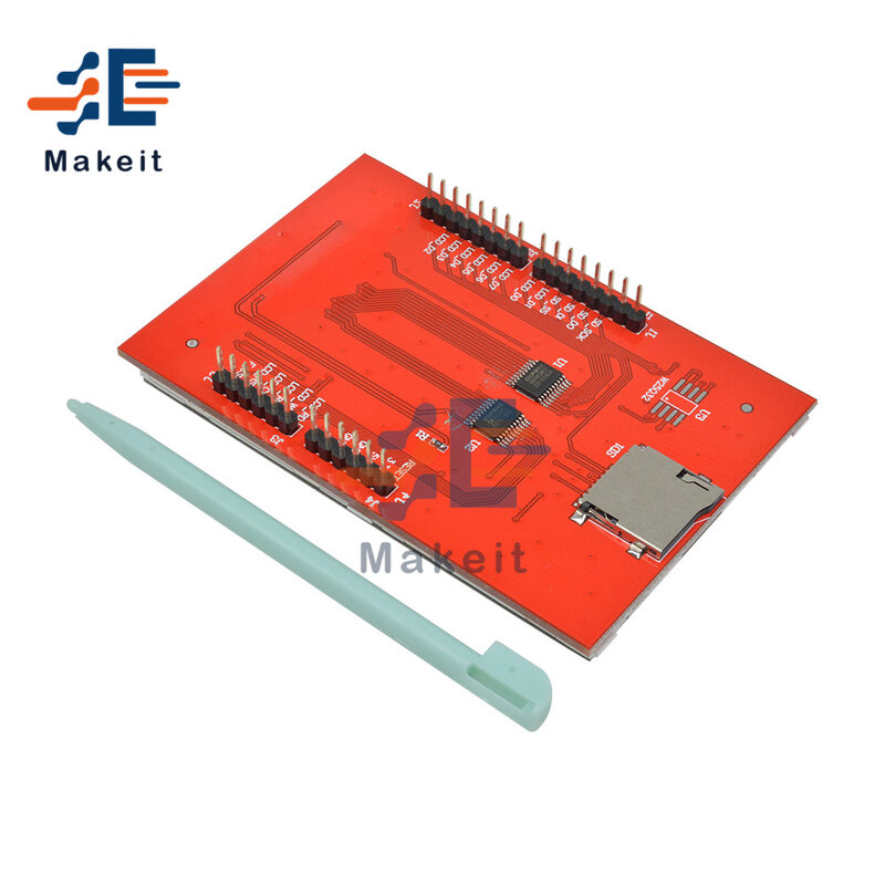 3.5 Inci 480X320 TFT Touch Panel Tampilan Layar LCD Modul ILI9486 Driver Mega2560 Papan Plug dan Bermain dengan stylus UNTUK Arduino