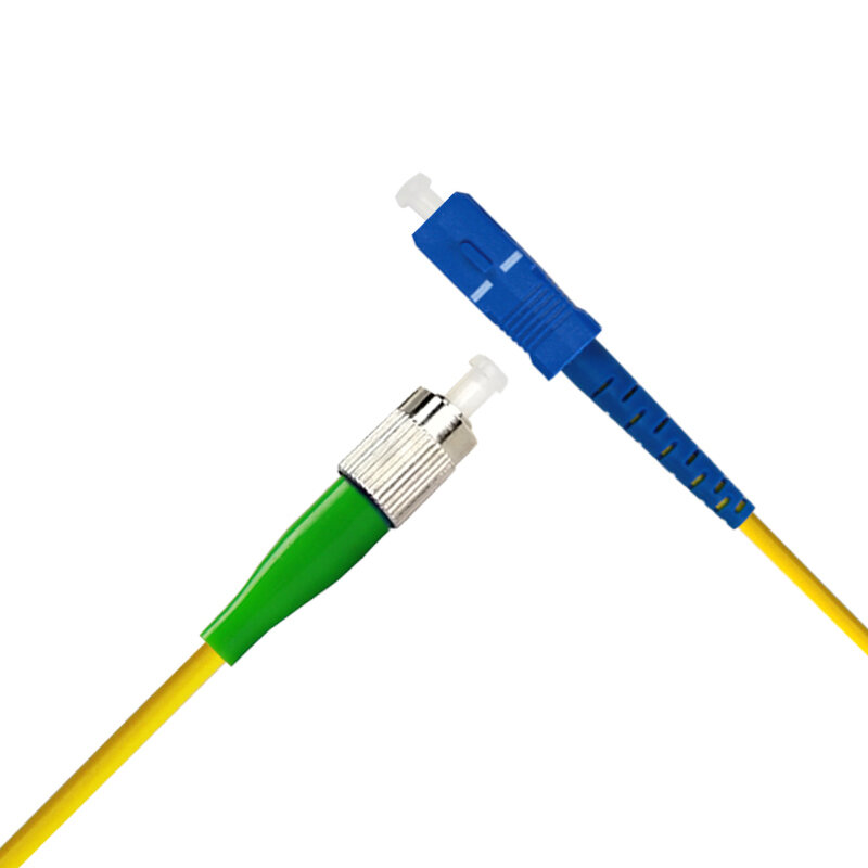 Câble de raccordement en Fiber monomode de 3M, SC-UPC à FC-APC, 9/125