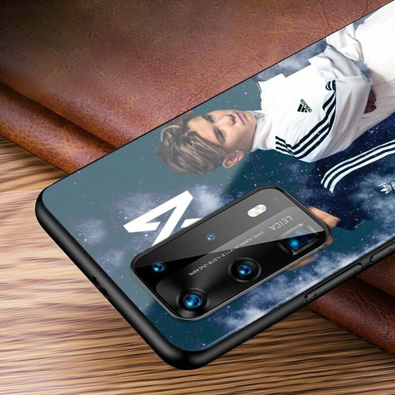 Marcus Martinus For Huawei P Smart Z S Plus 2020 2019 P40 P30 P20 Pro Lite E Plus 5G Lite Bright Black Phone Case