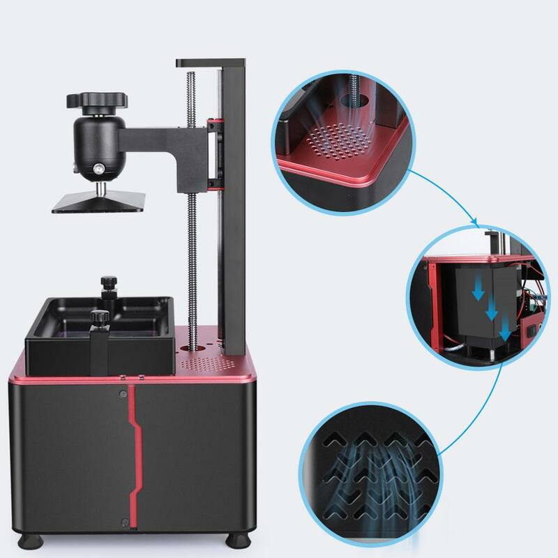 3D-принтер ELEGOO MARS 2 PRO, монохромный ЖК-экран, ультрафиолетовый, для фотоотверждения, 2K