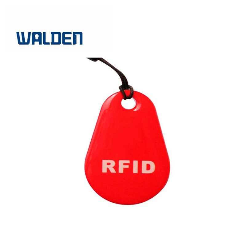Etichetta impermeabile rotonda etichetta epossidica moneta portachiavi bagaglio trasparente etichetta epossidica RFID nome Tag NFC Mini Card RFID Tag chiave