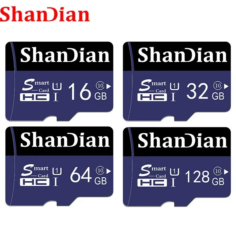 Cartão de memória micro, 16, 32, 64 ou 128gb, classe 10, 4gb, c6, venda imperdível