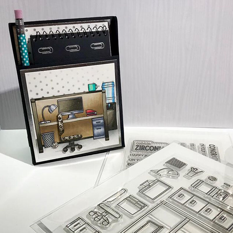 Sala de estudo & ferramentas limpar selos frases sobre estudo selo de silicone transparente 2020