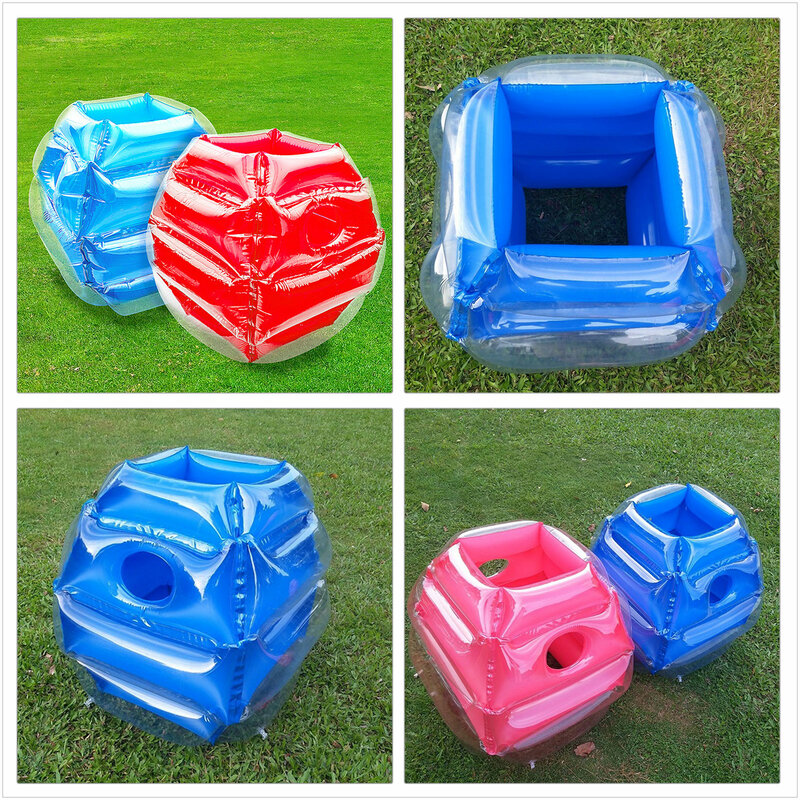 2PCS Inflatable Body Bumpers สำหรับเด็กกลางแจ้ง Sensory ของเล่น Inflatable Collision ของเล่นเด็ก Outdoor Entertainment ของขวัญของเล่น