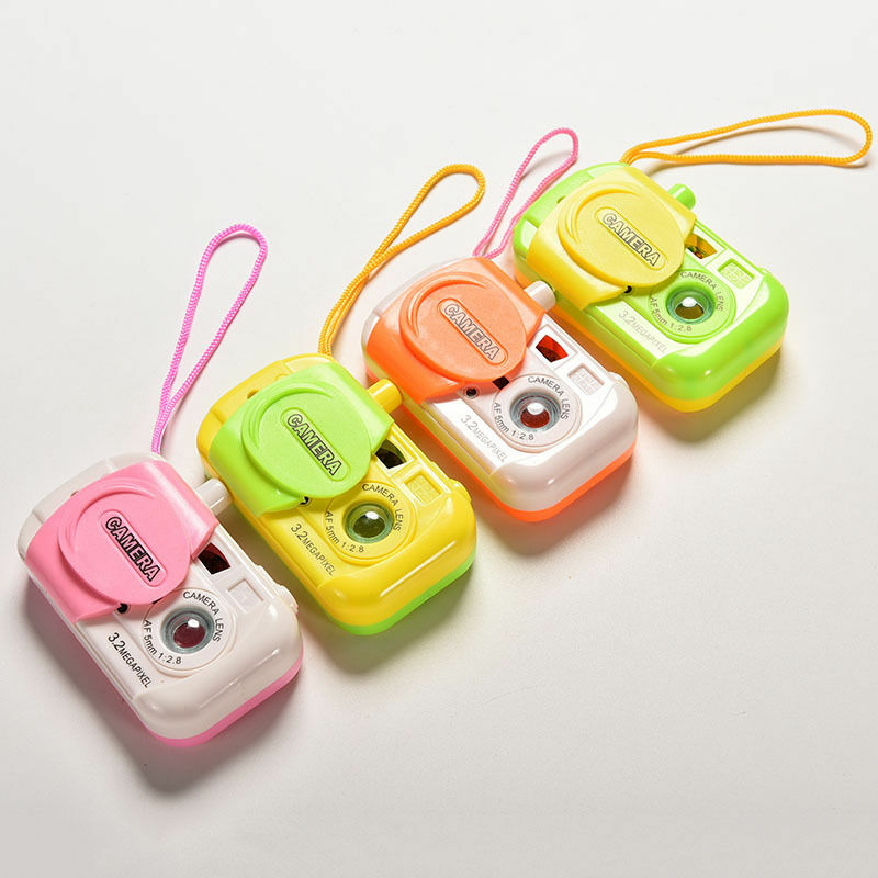 1 sztuk edukacyjne zabawki prezenty losowy kolor dziecko dzieci plastikowa zabawka aparat inteligentna symulacja aparat cyfrowy badania dla dzieci