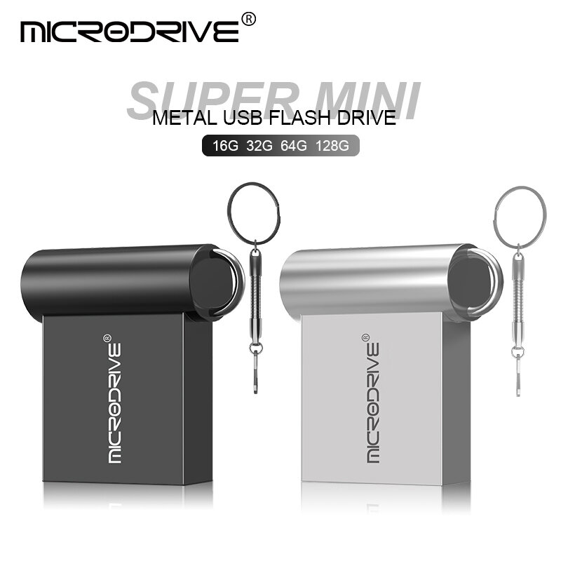 Silver/Black/Gold waterproof Metal USB Flash Drives 64GB 128GB High speed usb flash stick 32gb 16gb Cle usb flash card Free LOGO