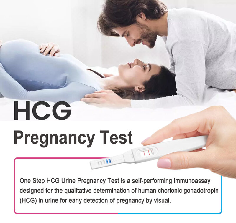 10PCS การตั้งครรภ์ปัสสาวะทดสอบส่วนตัว Early LH การตั้งครรภ์ปัสสาวะ Midstream Rapid Test ทดสอบการตกไข่10PCS การตั้งค...