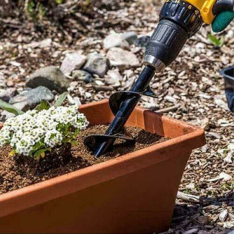 Ferramenta máquina de plantio, ferramenta broca escavadeira para plantio de jardim, quintal