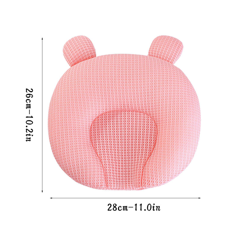 New Baby Pillow Anti Roll Soft Memory Pillows Toddler Infant Sleeping Positioner Cushion Prevent Flat Head Baby Pillow Newborn