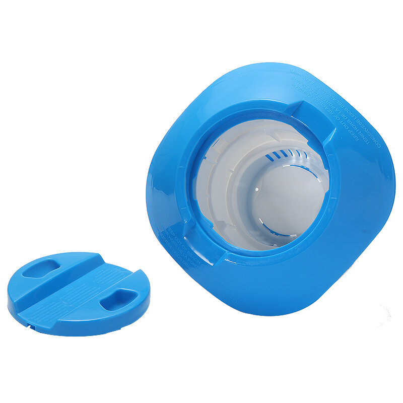 1Pc Plastic Zwembad Chemische Chloor Dispenser Schoonmaken Desinfectie Drijvende Automatische Doseerpomp Schaalbare 8 Inchs
