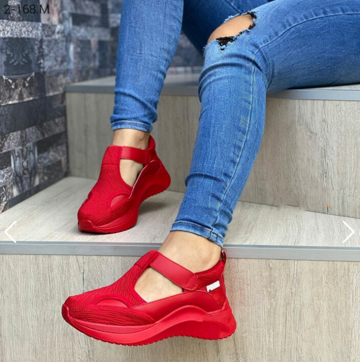 新しい秋の女性のプラットフォームスニーカー女性のブランドの靴女の子厚底スニーカー本物のメッシュスニーカーフラット靴