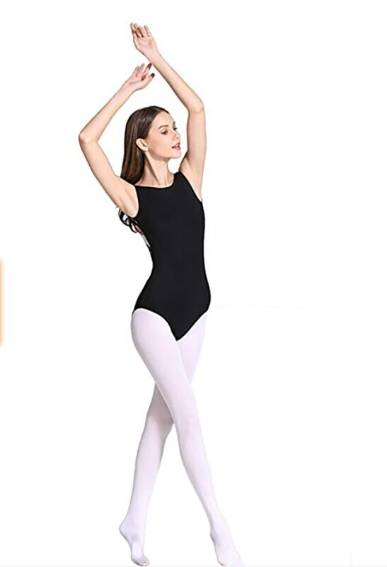 Купальник женский, летний, для гимнастики и танцев, с розовым принтом, Купальник для балета, танцев, 2021