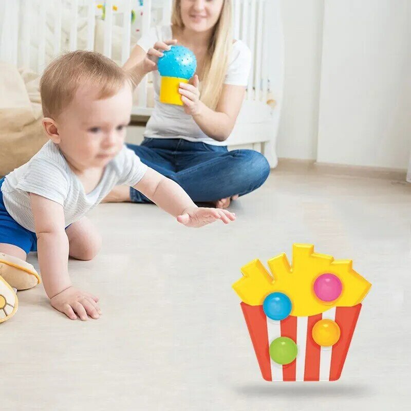 Spinner Simple con hoyuelos para niños y adultos, juguete antiestrés, alivio de la ansiedad, juguete sensorial, estrés
