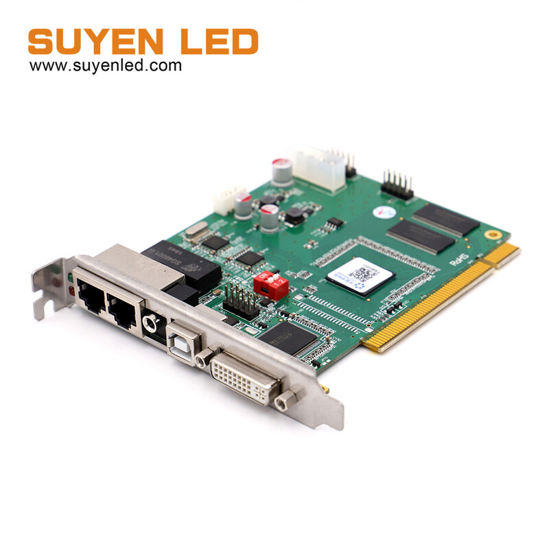 أفضل سعر LINSN كامل اللون متزامن TS801D TS802 شاشة LED إرسال بطاقة TS802D