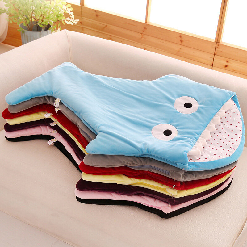 Осенне-зимнее детское одеяло для сна, спальный мешок для новорожденных, спальный мешок для сна, мягкий хлопок детский халат для мальчиков и ...