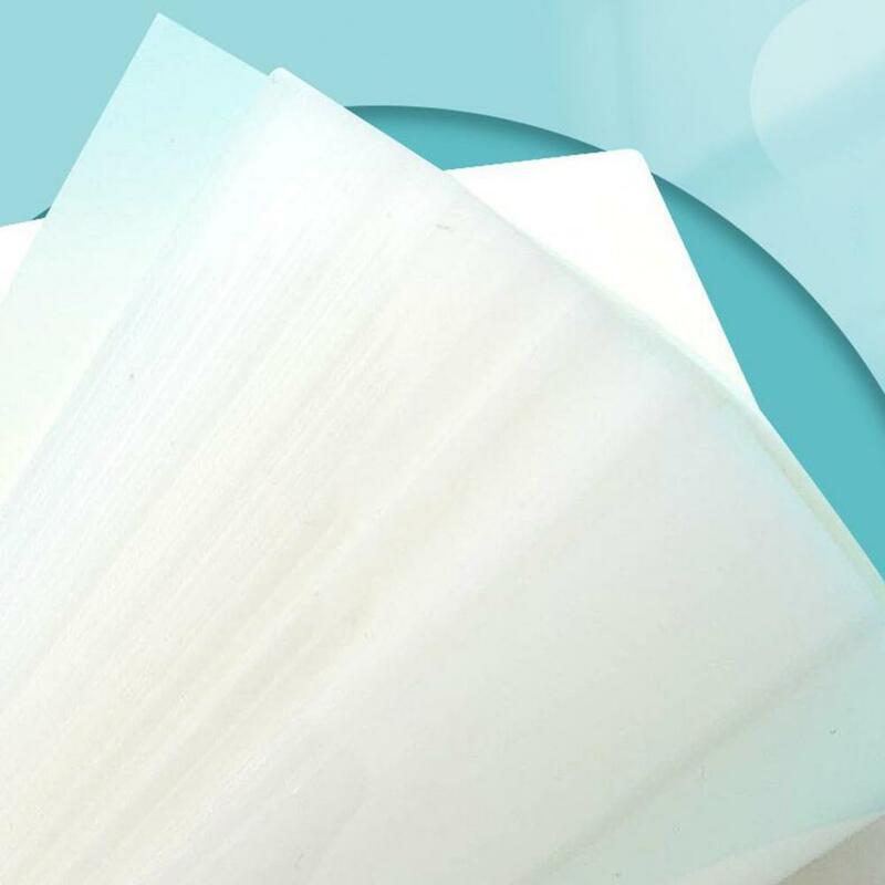 100 Sheets Sticky Notes Clear Waterproof PET Memo Message Reminder School Supplies