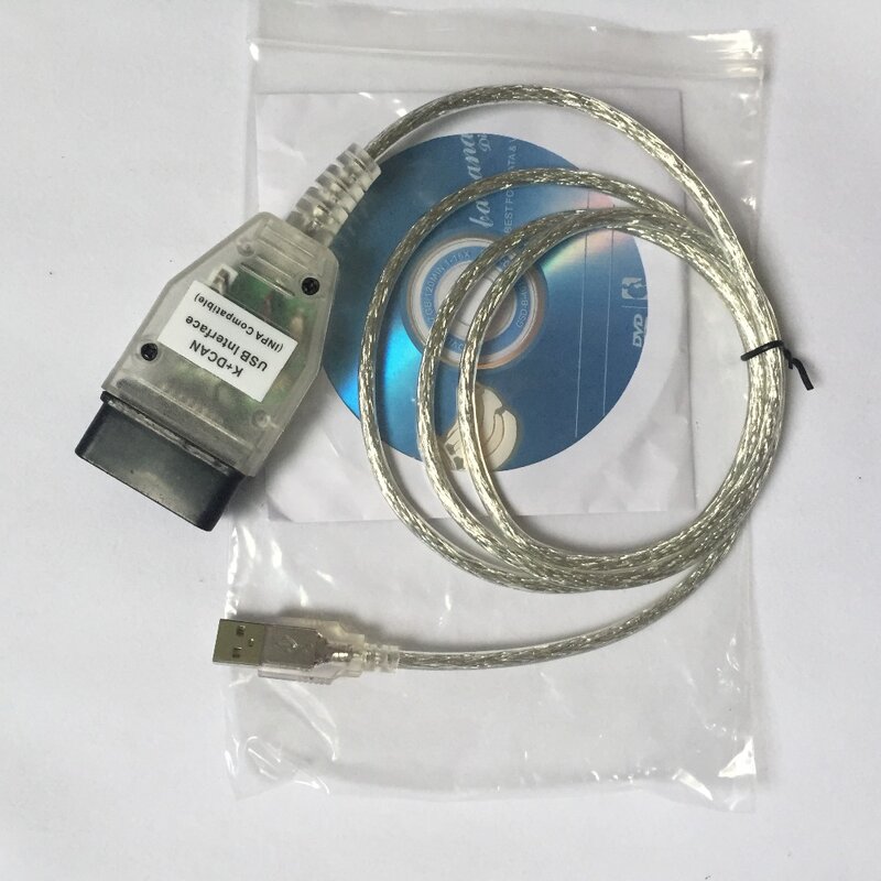Câble de Diagnostic OBD2 pour BMW INPA K + DCAN, avec puce FT232RL, Interface USB INPA K + dcan, de 1998 à 2008