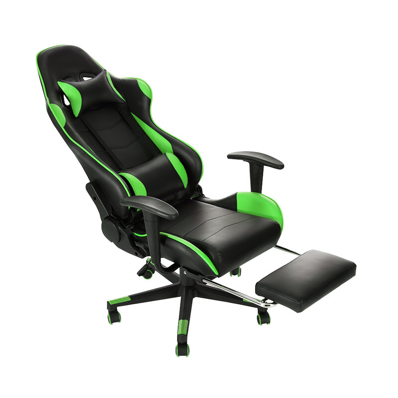 Panana ergonomiczne krzesło biurowe-chowany podnóżek, rozkładane krzesło do biura domowego, stabilizator lędźwiowy, gry