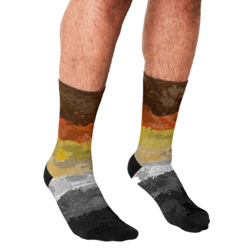 2021 мужские носки Харадзюку велосипедные части носки с принтом личные счастливые хип-хоп новые круглые повседневные сумасшедшие носки для с...