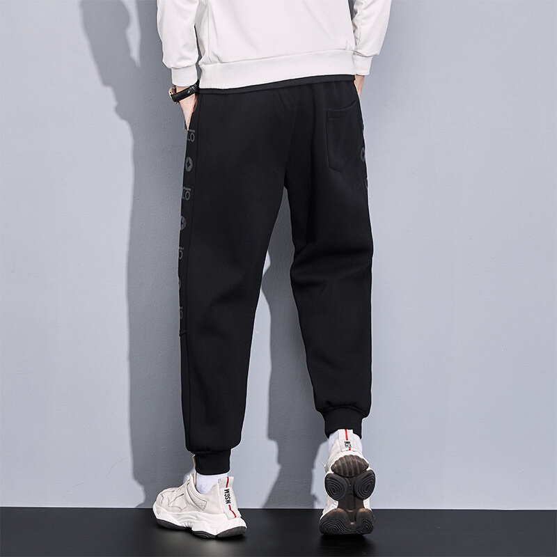 Spring Autumn Hip Hop Sweatpants Men Joggers Streetwear Black Grey Track Pants Male Baggy Harem Trousers Plus Size 6XL 7XL 8XL