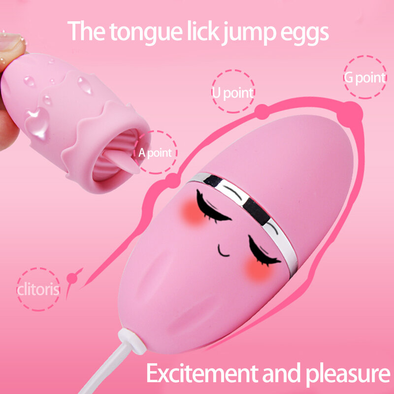 12 режимов оральный секс язык лизание вибратор Стимулятор клитора, соска вибрирующее яйцо секс-игрушка для женщин вагинальный мастурбатор