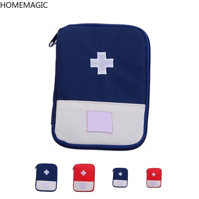 Pochette de rangement domestique, Mini Kits d'urgence médicale de premiers soins portables, sac de rangement de médicaments et pilules à usage familial