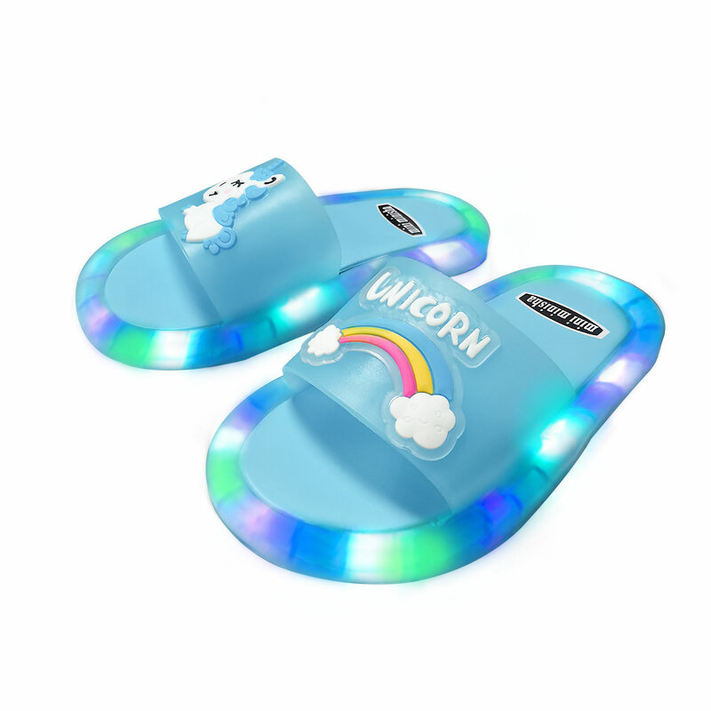 2021 pantofole per bambina pantofole per bambini a LED per bambini sandali da bagno per bambini scarpe per bambini per ragazze ragazzi scarpe luminose bambino