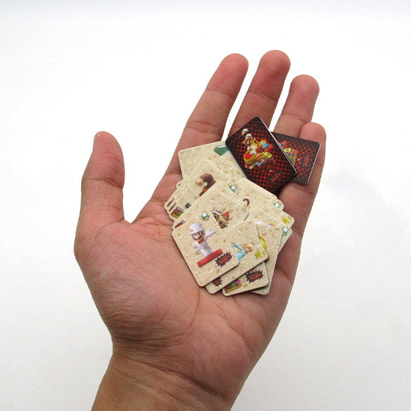 سوبر ماريوس ثلاثية الأبعاد العالم amxxbo بطاقة الأميرة الخوخ غاضب كوبا لنينتندو لعبة مكافأة أميبو بطاقة صغيرة