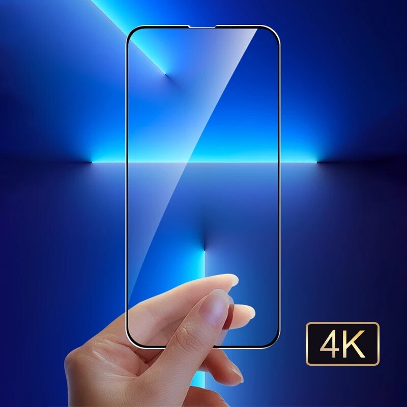 Protetor de tela de vidro temperado para iphone 11 12 pro max7 8 plus xr xs max vidro protetor de tela de proteção com lente para iphone 13 pro max