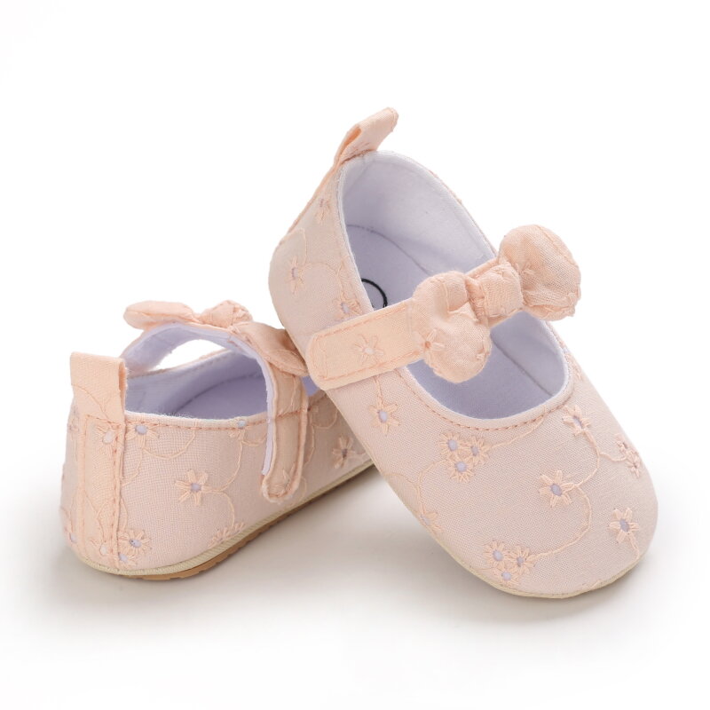 Zapatos suaves para bebé niña, mocasines dorados, Moccs, bonitos, a la moda, de 0 a 18 meses, antideslizantes con suela de goma