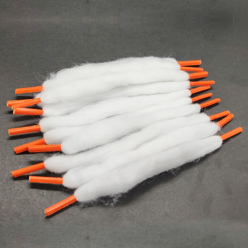 Tocino bandas de algodón aceite guía limpio herramienta de bricolaje E-cigarrillo accesorios para RDA RDTA atomizador cigarrillo electrónico