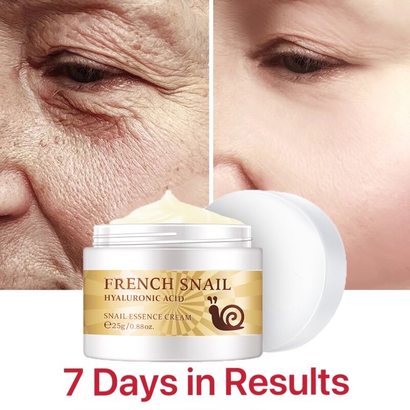 Crema viso sbiancante crema di lumache aloe vera anti-età antirughe trattamento nutriente dell'acne idratante riparazione della pelle 2021 nuovo