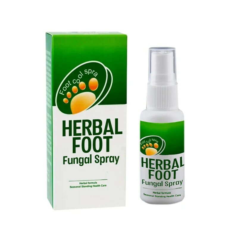 Tratamento anti-fúngico contra infecções de fungos, feito com 30ml, feito de ervas para os pés, contra onicomicose
