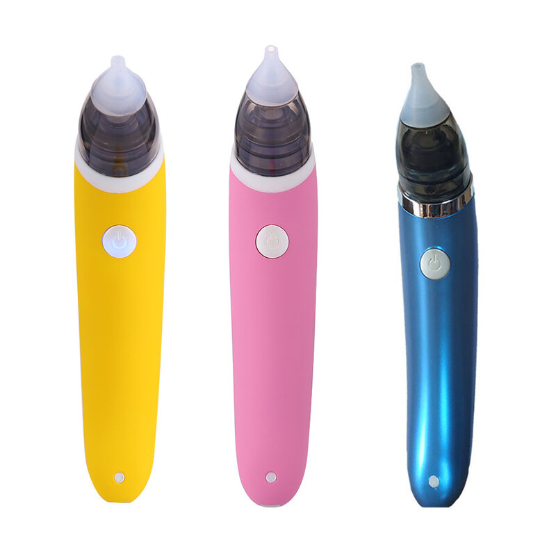 Aspirador Nasal de bebé seguro, limpiador Nasal eléctrico, succionador de mucosidad Oral, accesorios para el cuidado de la nariz