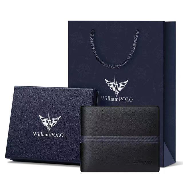 Mens Wallet Card Holder Luxury Leather Christmas Gifts For Men Set Wallet Card Wallet For Men Purses PL201510