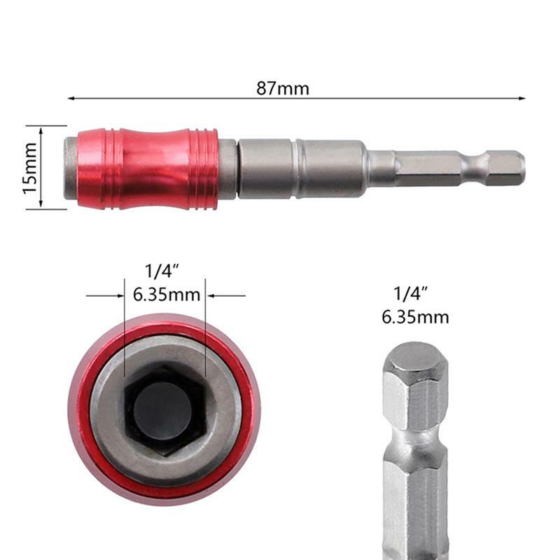 Adjustable Magnetic Screwdriver 20 Degree Angle Extension Suitable Angle Screwdriver Bit For 1/4 Inch Hex Handle Screwdriver
