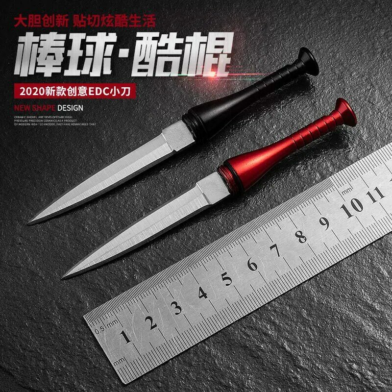 Zabawa kreatywny nóż baseballowy survival wielofunkcyjny nóż uczeń nożyk do listów miecz EDC mini box cutter mail opener